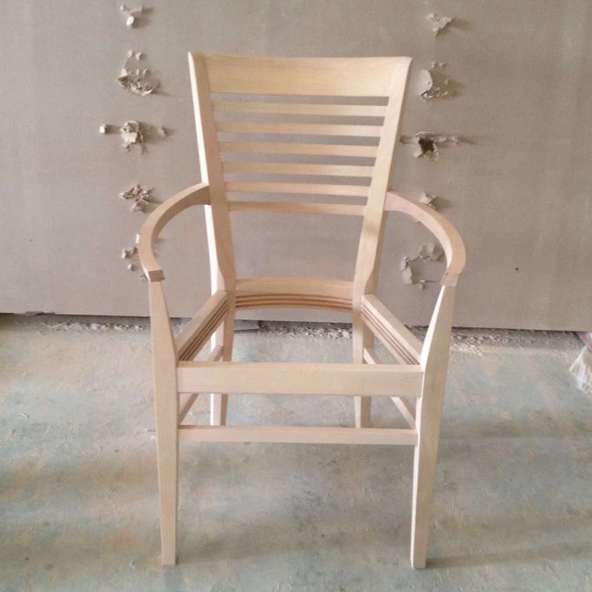 Beech arm chair frame