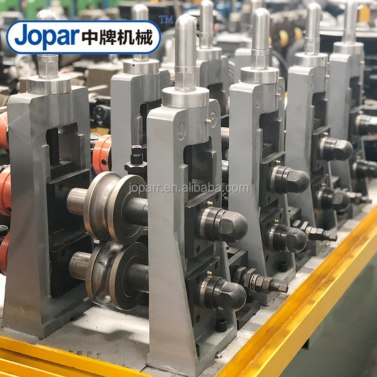 Motorcycle flexible exhaust system stainless steel 316L pipe making machine / Industrial tube mill