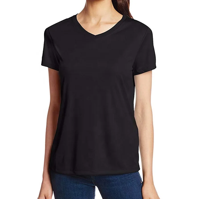 Women Blank T shirt 100% Cotton Custom Logo High Quality Bulk Plain High Quality Custom Printed T shirt