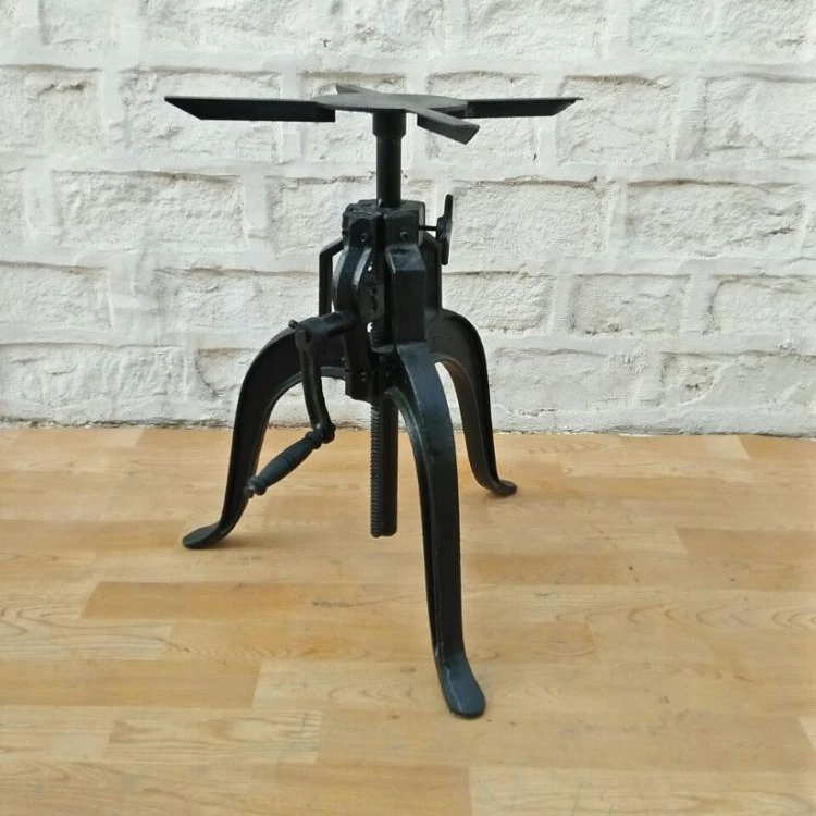 Industrial Bar Crank Table base,Crank Cafe Table Base