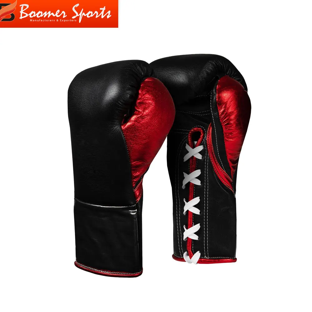 Fighting Boxing Gloves Pakistan leather custom logo boxing fighting gloves