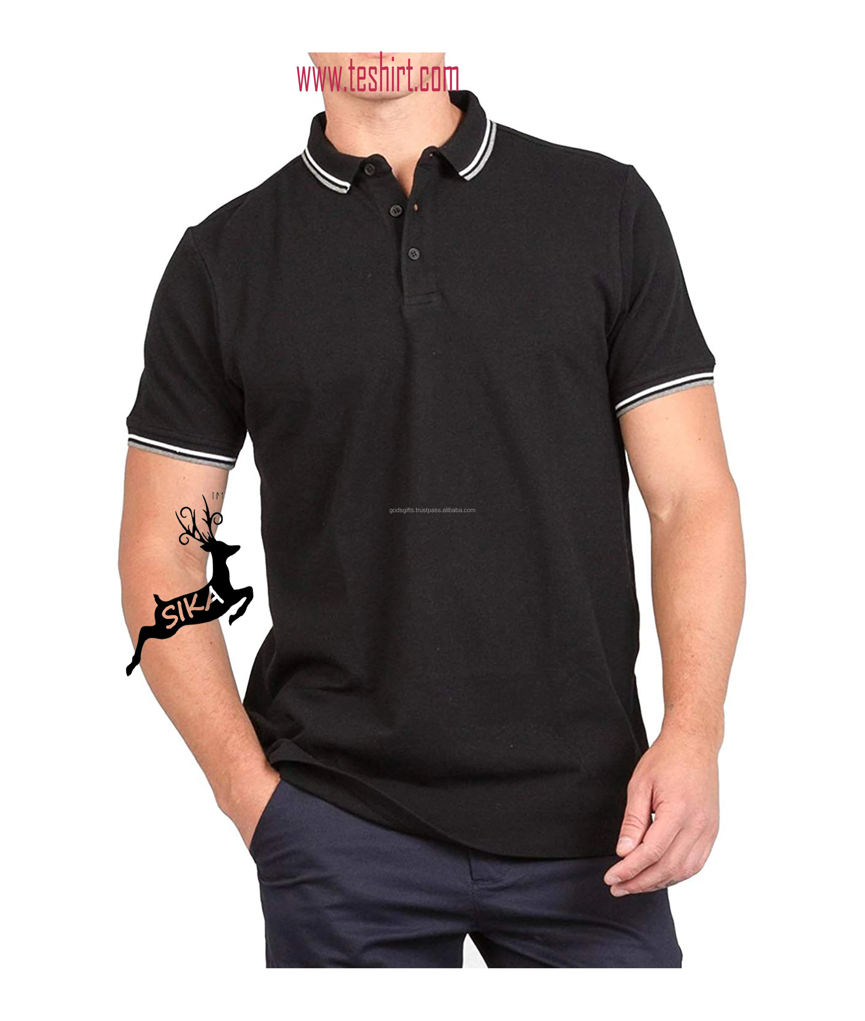 OEM mens Plain Polo Tshirt Factory Direct Export