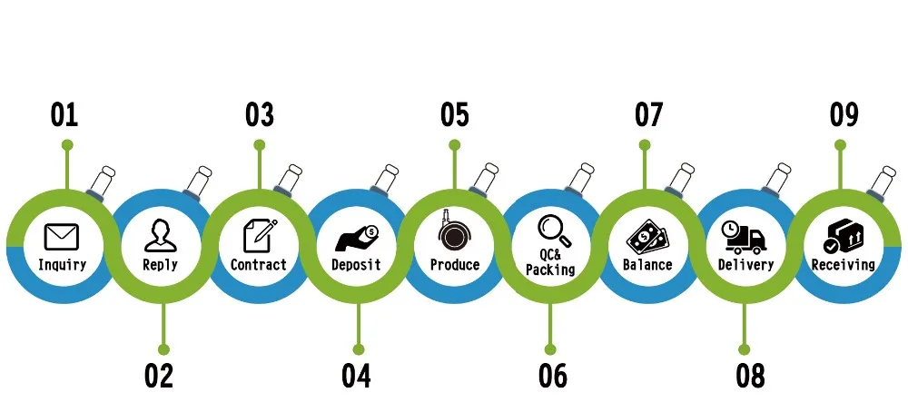 Black Wheel Castor Chair Caster Without Stem