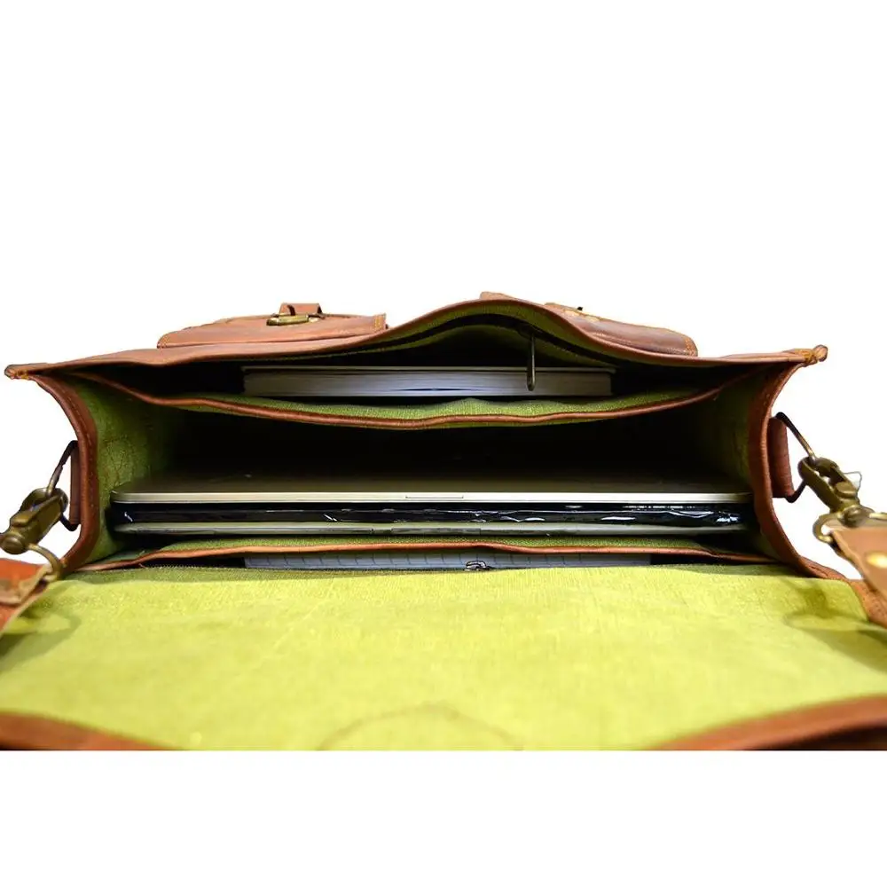 Leather Laptop Bag for Men Mac Book Office Bag Executive Bag Genuine Leather,genuine Leather Shoulder Handbags Fashionable