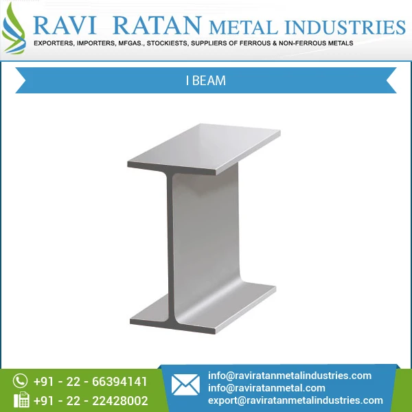 High End Durable Stainless Steel I Beam for Available in Various Sizes