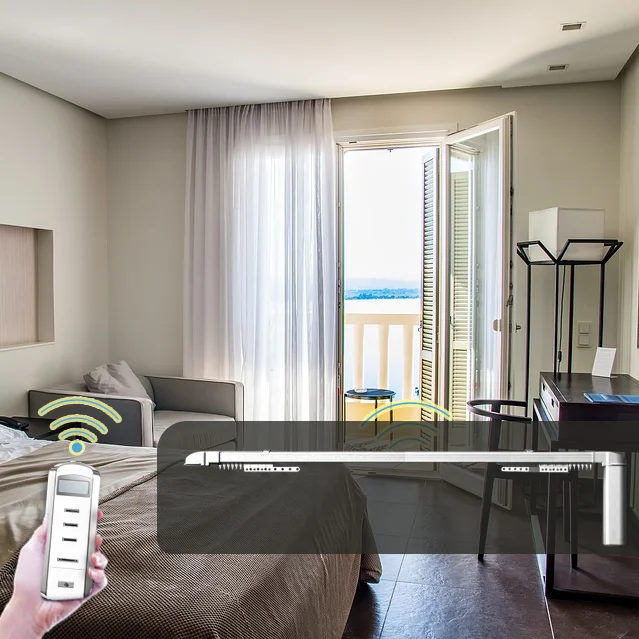 motor automatic blinds belt track drapes shades