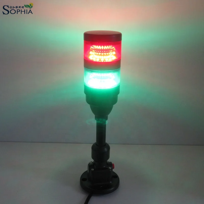 24v 120V 230v flashing tower light led signal