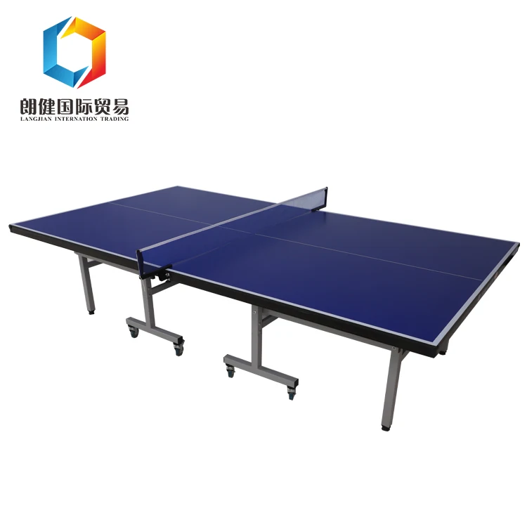 15mm Thickness Single Folding Board Training Equipment Outdoor Table Tennis/Tennis De Table