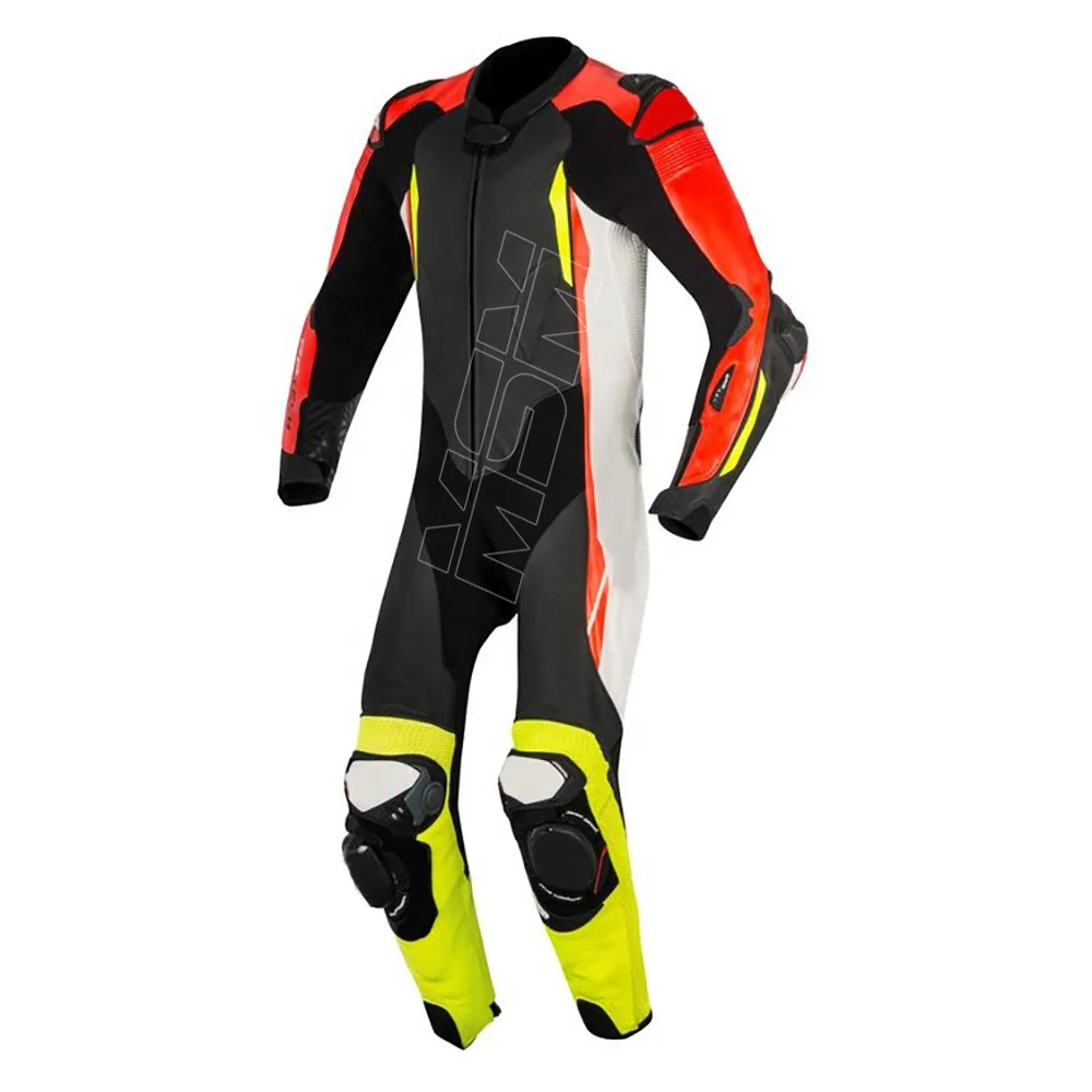 OEM Motorcycle Racing Suit, Men Motorbike Leather Suit Customized