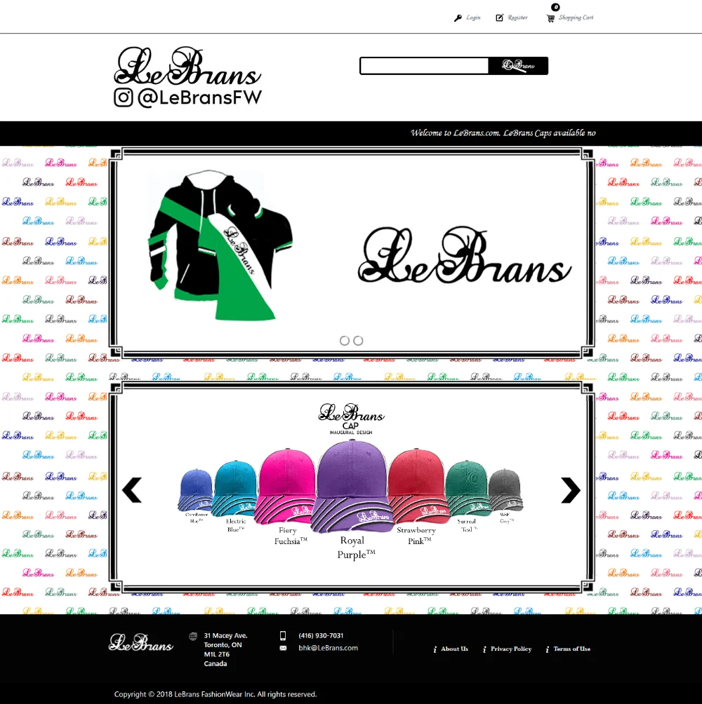 Woocommerce eCommerce online shopping website design and web development company graphics design
