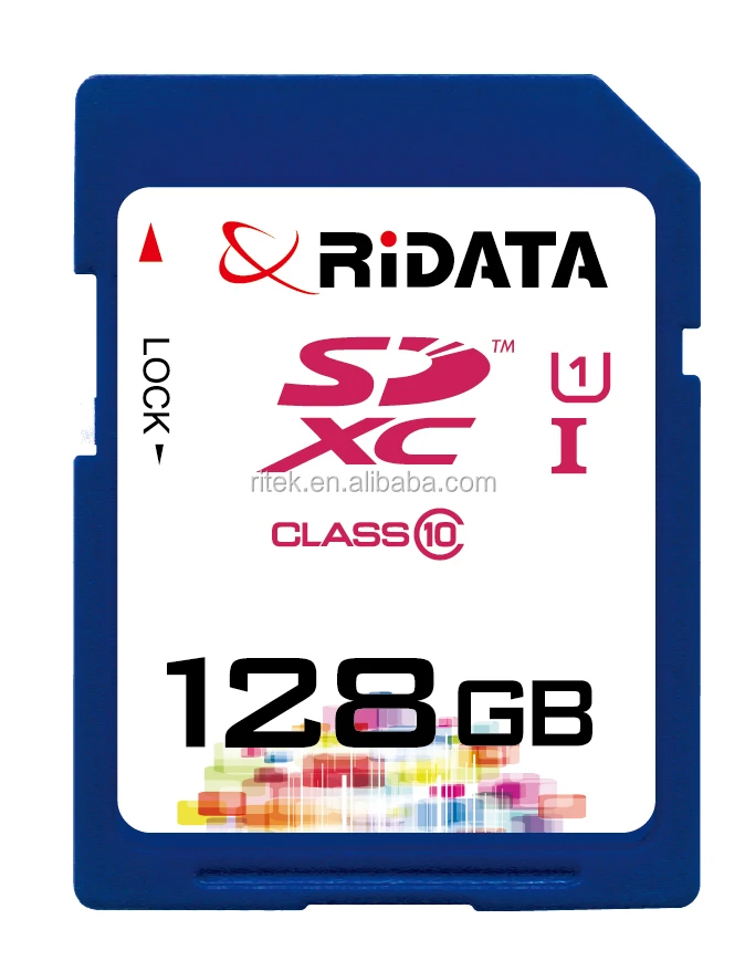 SDXC UHS - 1 memory card with high speed