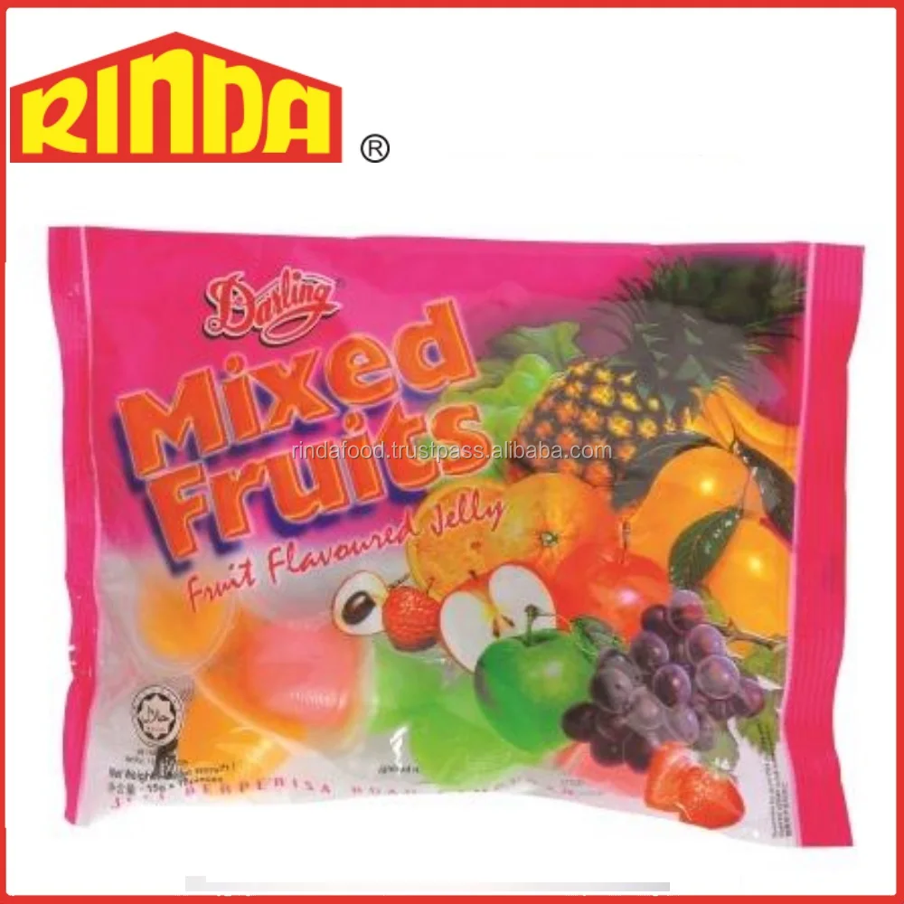 
Любимые смешанные фрукты, желейные конфеты 
