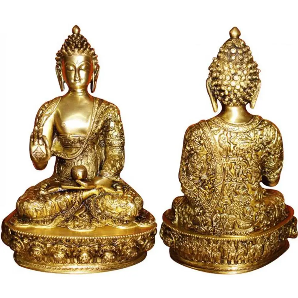 
 Латунная статуя Будды  