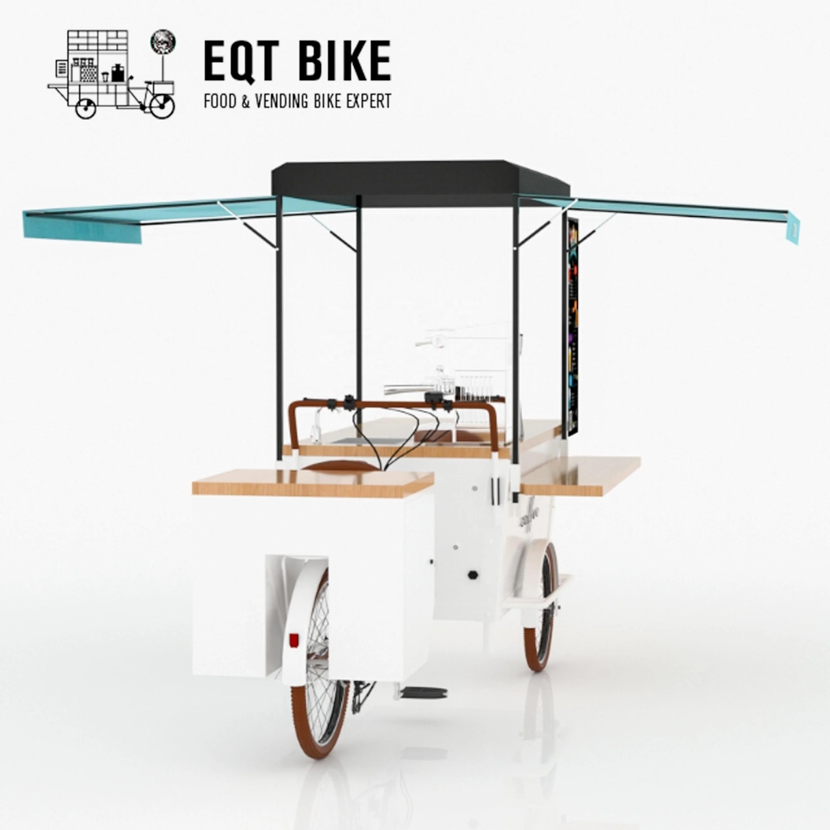 Popular EQT Coffee Bike Mobile Food carts for sale