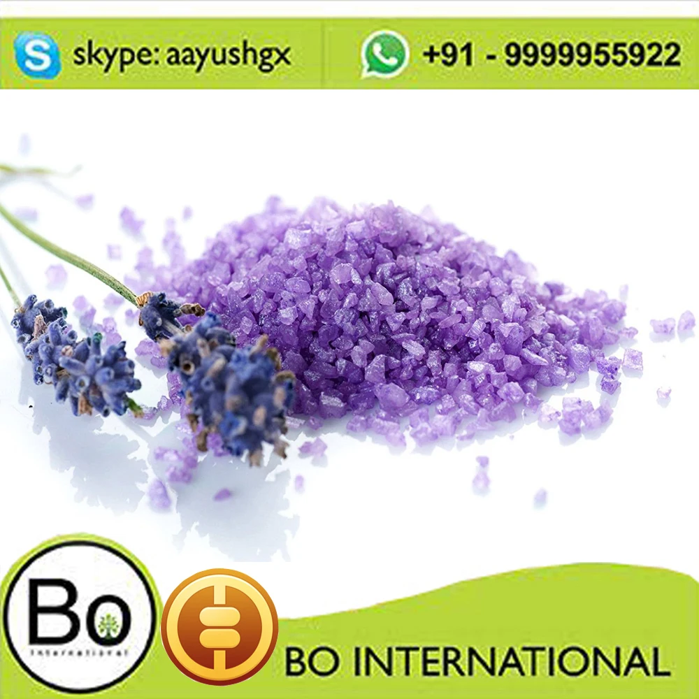 New wholesale price lavender fragrance spa bath salt