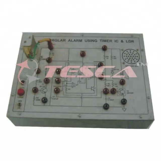 Burglar Alarm Using Timer IC & LDR