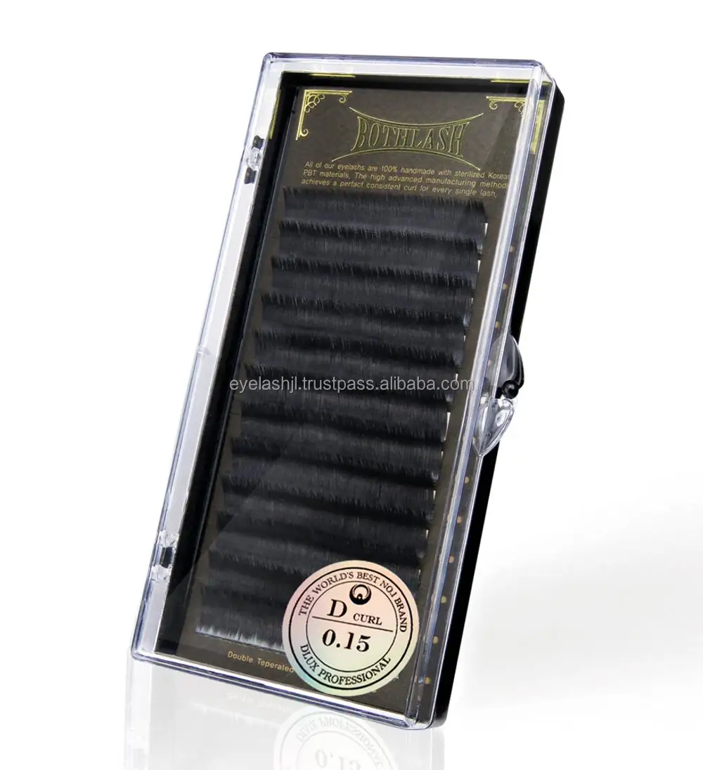 DLUX PROFESSIONAL BOTH LASH FROM KOREA High quality top design Best quality beauty selling works eyelash extensions natural