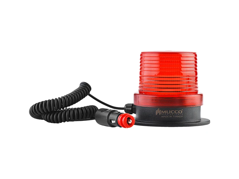 Magnetic Base  Strobing Light Warning Light 12-24V AC/DC Strobe Signal Beacon With Lighter Plug without Buzzer