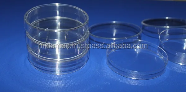 
Factory price plastic petri dish, sterile, 60*15 PS 