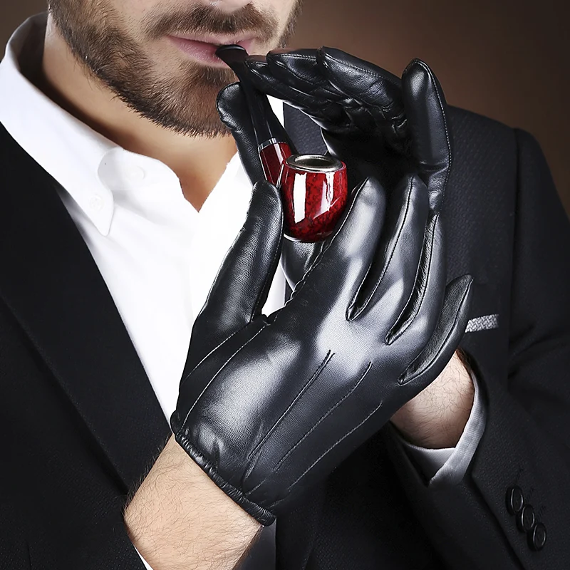 Кожаные мужские/женские автомобильные автобусные перчатки для вождения в классическом стиле полностью под заказ оптовая