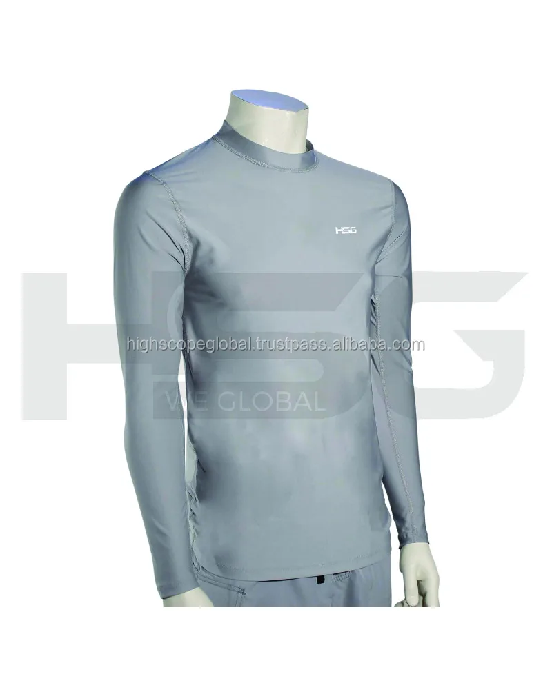 MMA Rash Guards Tops Custom Compression Shirts Long Sleeve Sublimation Shirt RashGuard for Men