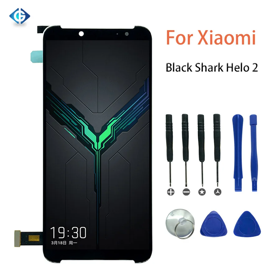 ЖК-дисплей для смартфона с сенсорным экраном дигитайзер в сборе для Xiaomi BlackShark Helo 2 экран