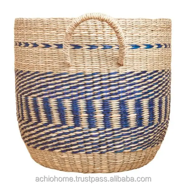 Spring/summer 2018 high quality nature bamboo basket SS201813 ACHIO Vietnam manufacturer SGS, INTERTEK (skype: rock4h)