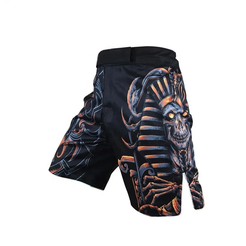 Hot Sale Clothing Fashion Design Full Sublimation Clothes Print Men s Fight MMA Shorts  GG-MS-06-03