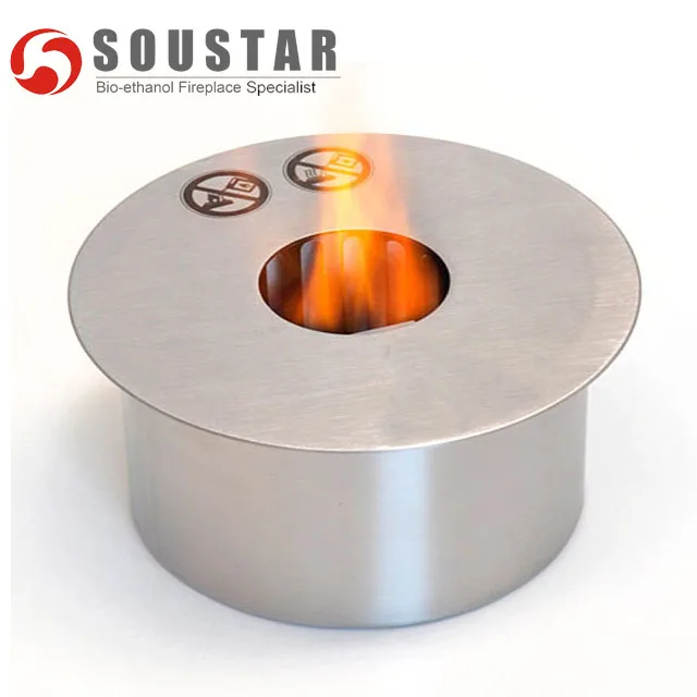 2018 made in china nice tri-angle design bio ethanol table fireplace