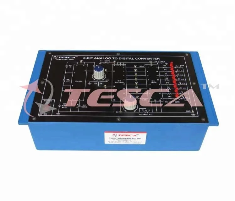 8 битный аналого-цифровой (A/D) конвертер (со штаб-квартирой в ADC 0800)