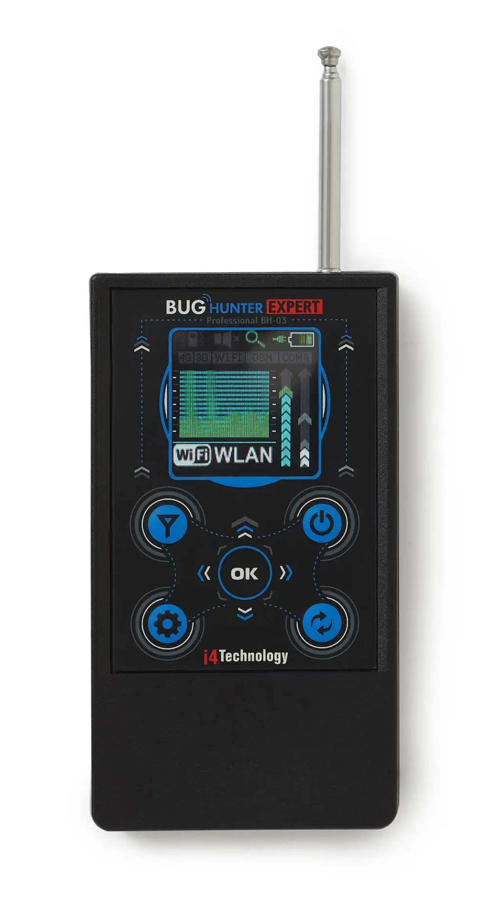 Super Effective Bug Detector with Frequency Meter BugHunter BH-03 Expert (FCC and ICES compliant)