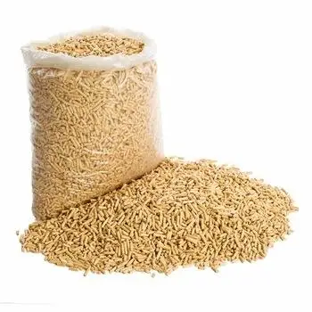 Stick Wood Pellets 6mm made from wood sawdust
