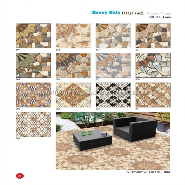 Outdoor Ceramic floor tiles Plaza tile