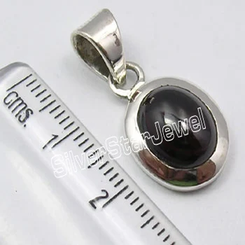 
Cabochon oval shape natural garnet gemstone handmade 925 pure silver beautiful unisex pendant 