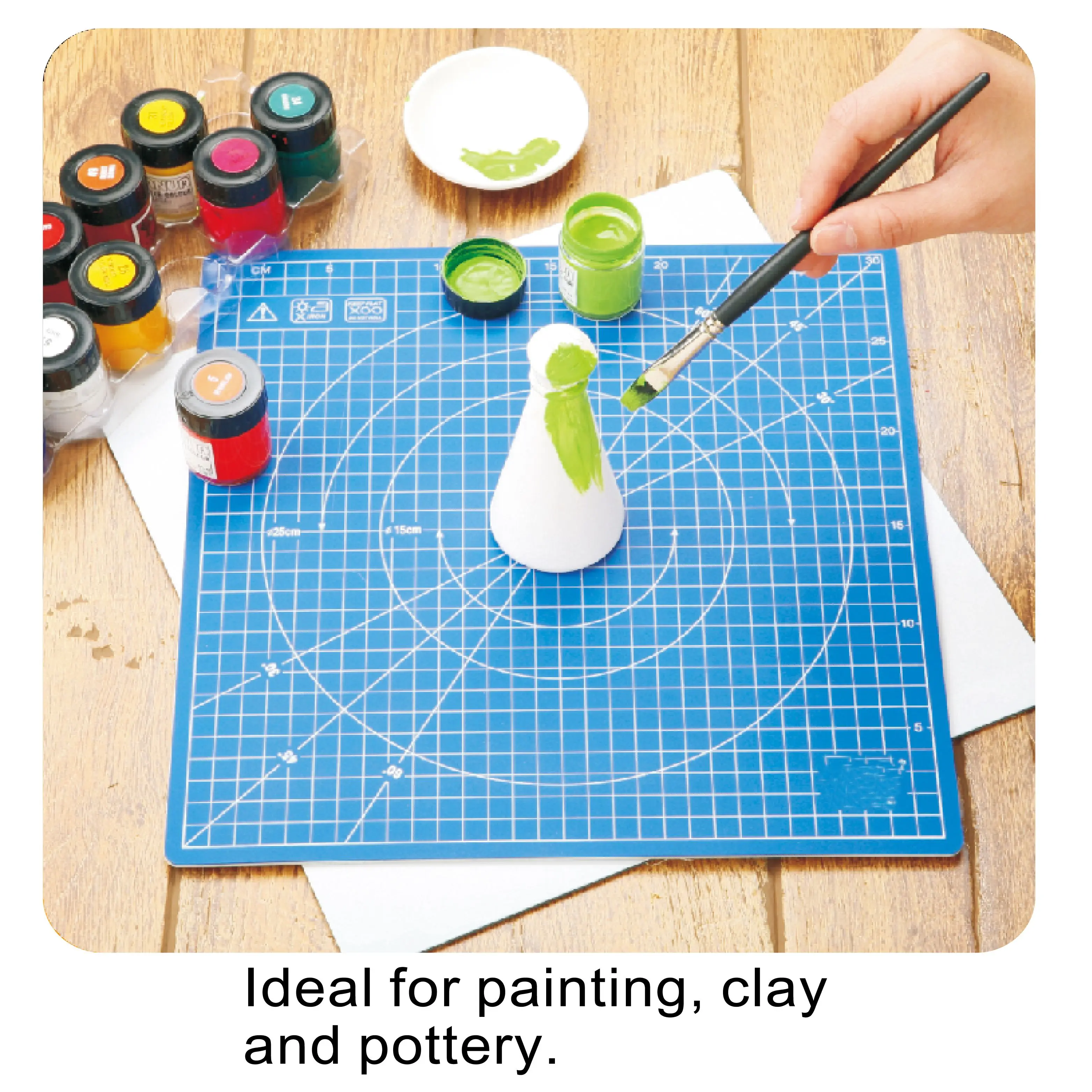 The Best MADE IN TAIWAN 12X12  Easy circle curve cutting, soft bending material, multi-layer mat.Cutting safety Mat