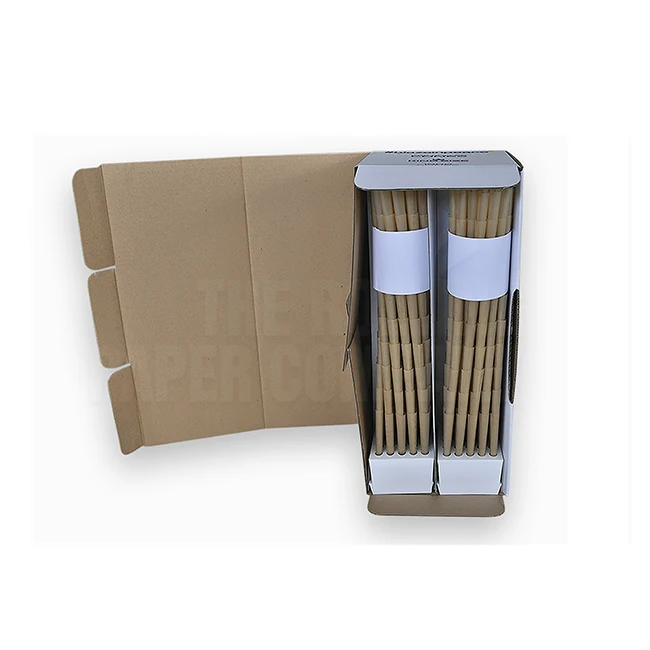 Wholesales Custom Brown Pre Rolled Smoking Cones at Lowest Cost