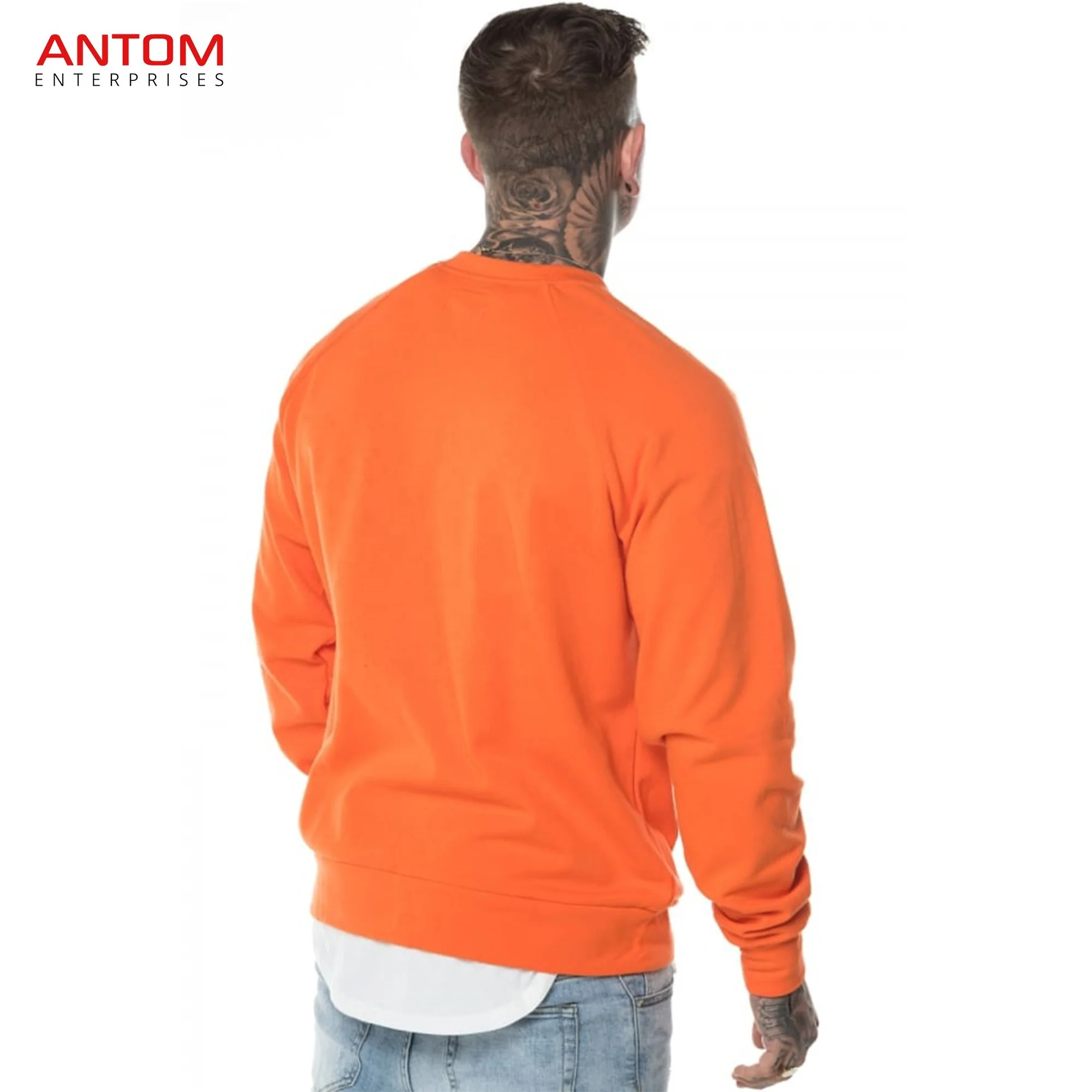 100% Cotton women pullover streetwear hoodie Casual oversize winter embossed hoodies emboss logo sweatshirt