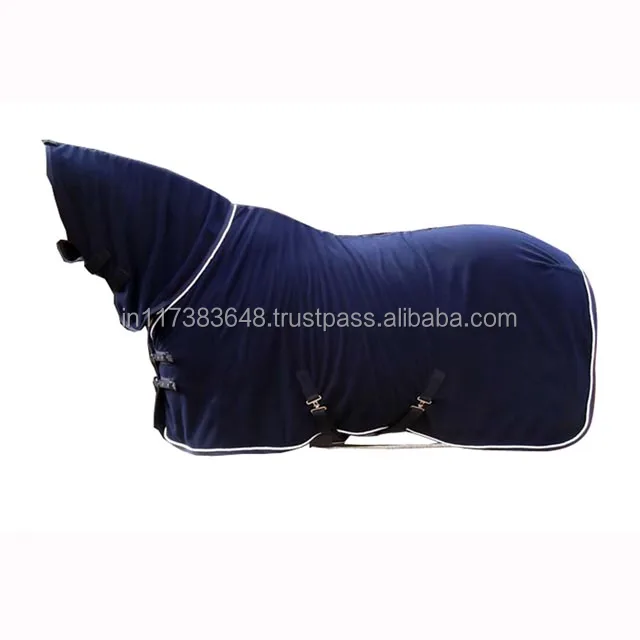 Blue Fleece Combo Horse Rugs Equestrian Products Exporter India