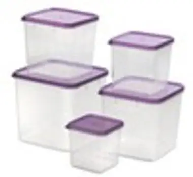 STORE SMART PLASTIC CONTAINER (100 X 100 X 85 mm) WITH DIFFERENCE SIZES