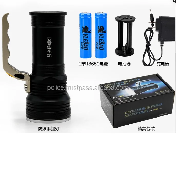ASF-CA-155 new type of waterproof aluminum alloy strong light flashlight