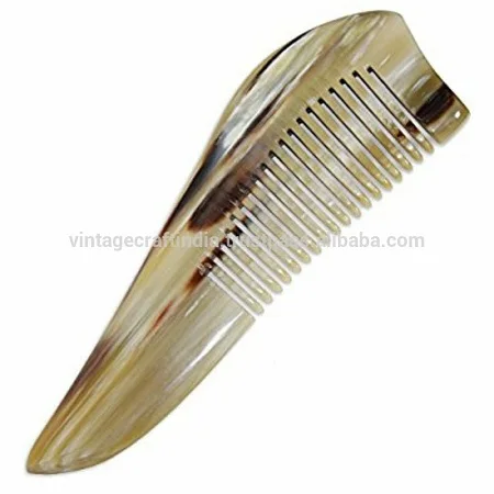 High Selling Horn Comb For Beard Made Of 100% Buffalo Horn Export From India