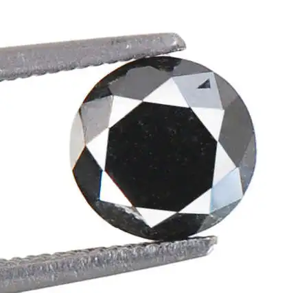 natural loose black diamond from india
