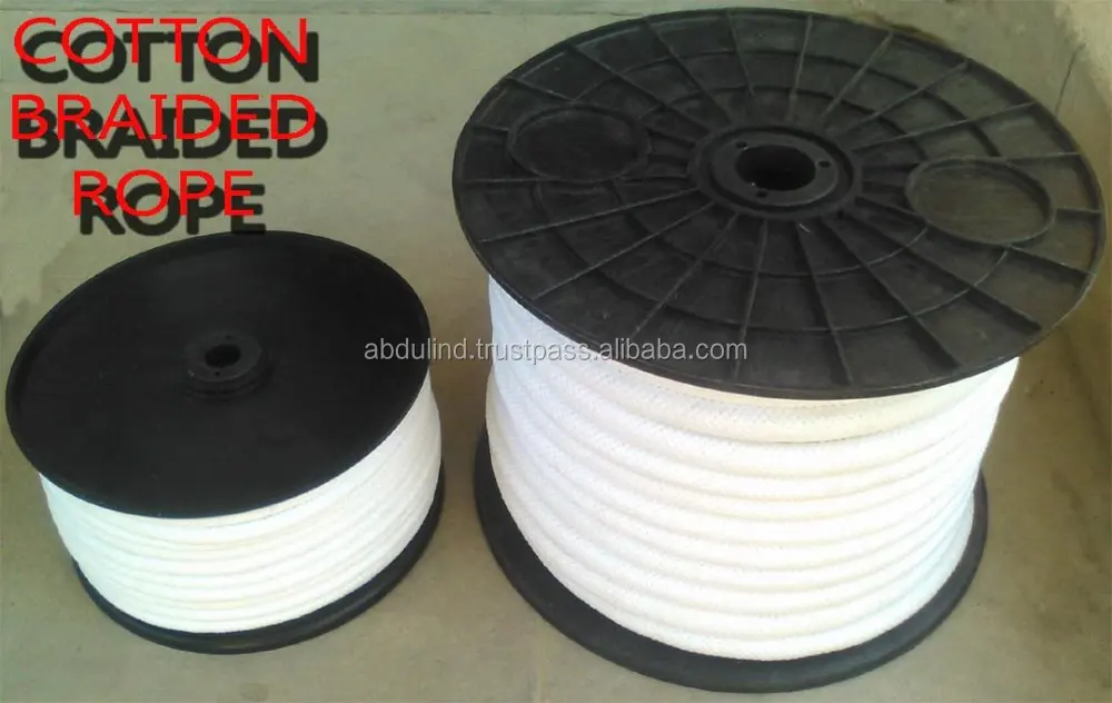 Плетеная веревка из полиэстера (полиэтиленовые веревки) ---- с матовой отделкой и яркая нить нитей плетеная витая
