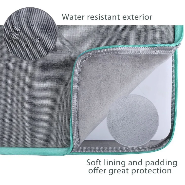 Factory Directly Custom Canvas Waterproof 13 Inch Laptop Sleeve Case