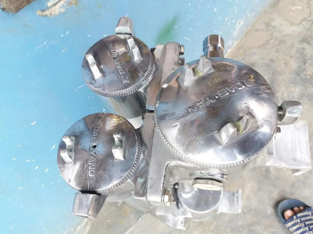 Vintage Industrial Lighting-Dae Yang Flame Proof Twin Strip Light