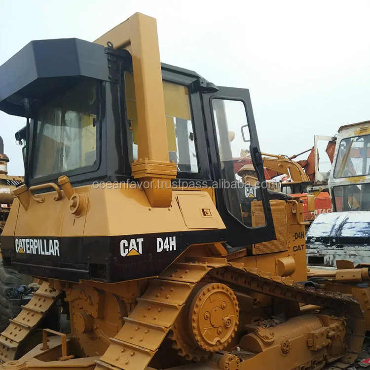 Japan original  Caterpillar D4H crawler bulldozer on sale, CAT mini dozer D4H for construction machinery