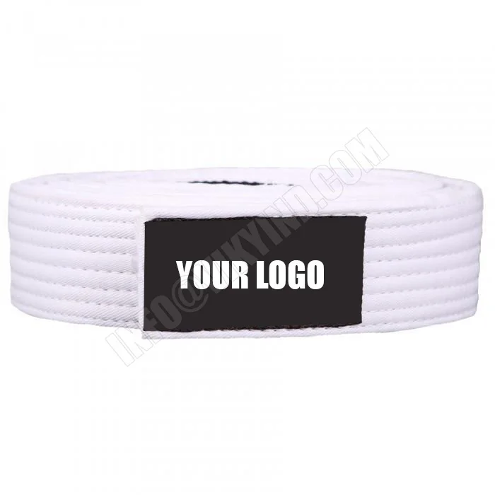 High quality 100% preshrunk fabric fashion bjj hemp belt BJJ Jiu Jitsu Kimono and belts