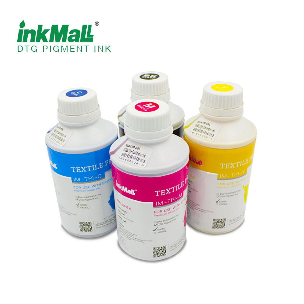 Inkmall Dtg Discharge Pigment Ink For Epson Dx5 Printhead