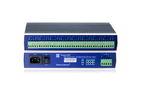 
Octopus3000(RS-232/485/422 to 8-port RS-485/422 HUB) 