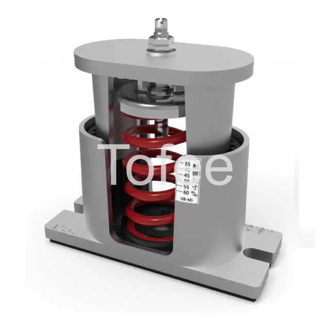 spring floor mount vibration isolators spring damper pipe vibration isolator for HVAC system using in Chillers
